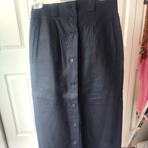 Rafaella Linen Blend skirt